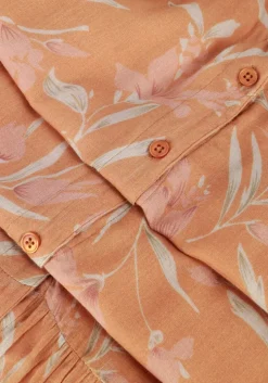 oranje mes demoiselles maxi jurk dolly