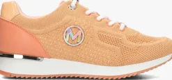 oranje mexx lage sneakers gitte glitter mini