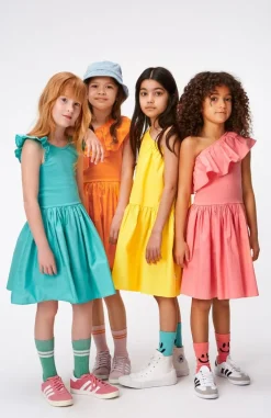 oranje molo mini jurk chloey