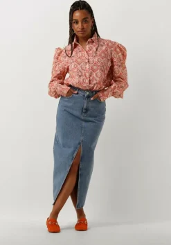 oranje notre-v blouses nv-dina