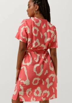 oranje object mini jurk objjacira s/s shirt dress noos