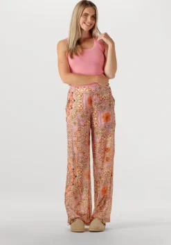 oranje object wijde broek objholly hw pant 138