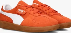 oranje puma lage sneakers palermo jr