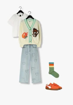 oranje puma lage sneakers palermo jr