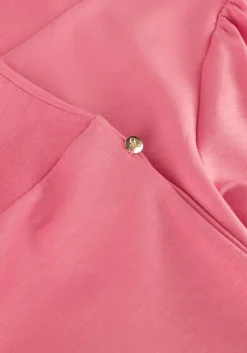 oranje scotch & soda trui ruched yoke seam modal sweatshirt