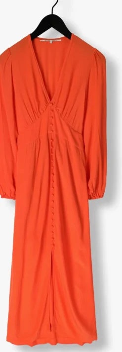 oranje second female maxi jurk emuanuelle slim dress