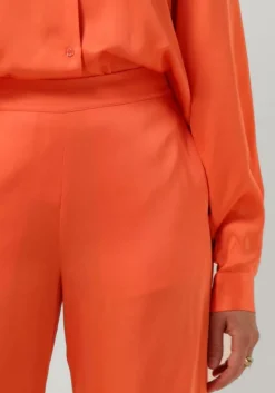 oranje selected femme pantalon slffranziska hw pant b