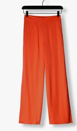 oranje selected femme pantalon slffranziska hw pant b