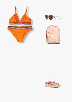 oranje shiwi bikini's blake bikini set