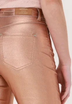 oranje summum slim fit jeans skinny foil coated twill