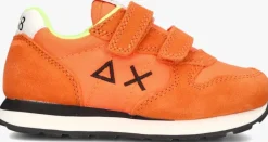 oranje sun68 lage sneakers boys to solid