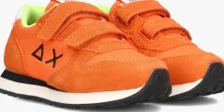 oranje sun68 lage sneakers boys to solid