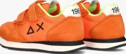 oranje sun68 lage sneakers boys to solid