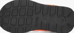 oranje sun68 lage sneakers boys to solid