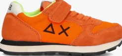 oranje sun68 lage sneakers boys to solid