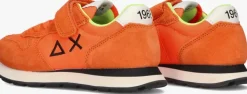 oranje sun68 lage sneakers boys to solid