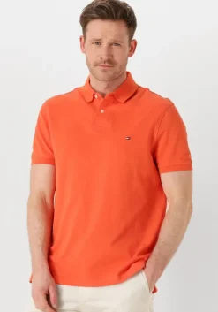oranje tommy hilfiger polo 1985 regular polo