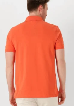 oranje tommy hilfiger polo 1985 regular polo