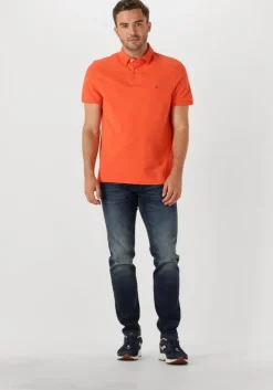 oranje tommy hilfiger polo 1985 regular polo