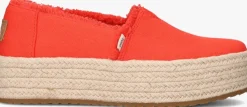 oranje toms espadrilles valencia