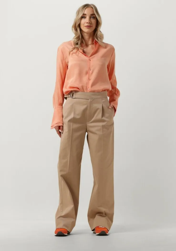 oranje vanilia blouses lyocell viscose shirt