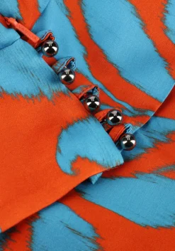 oranje vanilia top tropic leaf top