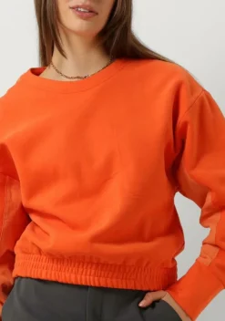 oranje vanilia trui flat utility sweater