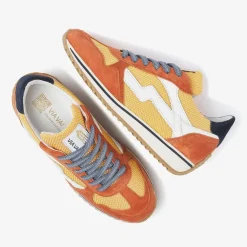 oranje via vai lage sneakers mikki alex