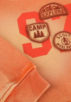 oranje vingino sweater nicolai