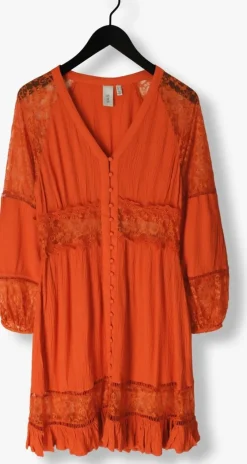 oranje y.a.s. mini jurk yasmeza ls dress s.