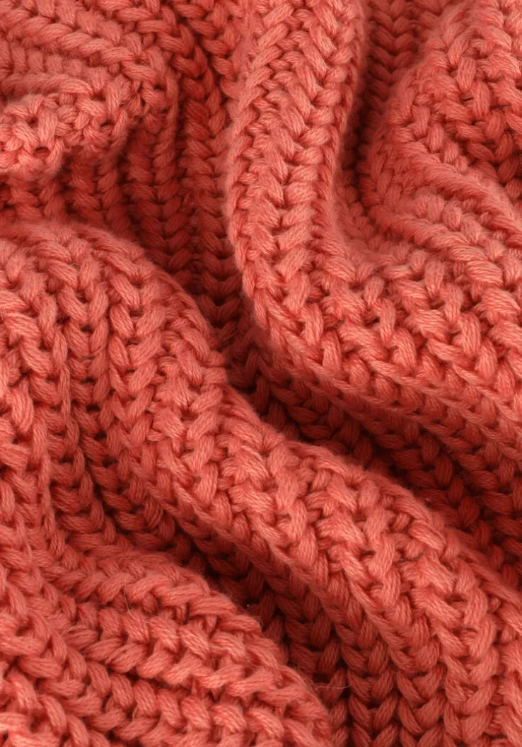 oranje yuki kidswear trui chunky knitted sweater