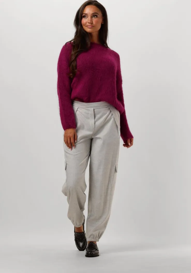 paarse amaya amsterdam trui bobbie knitwear