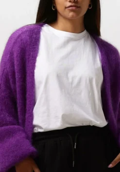 paarse american dreams vest lee midi cardigan