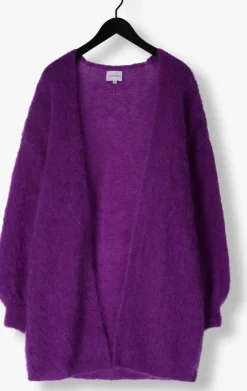 paarse american dreams vest lee midi cardigan