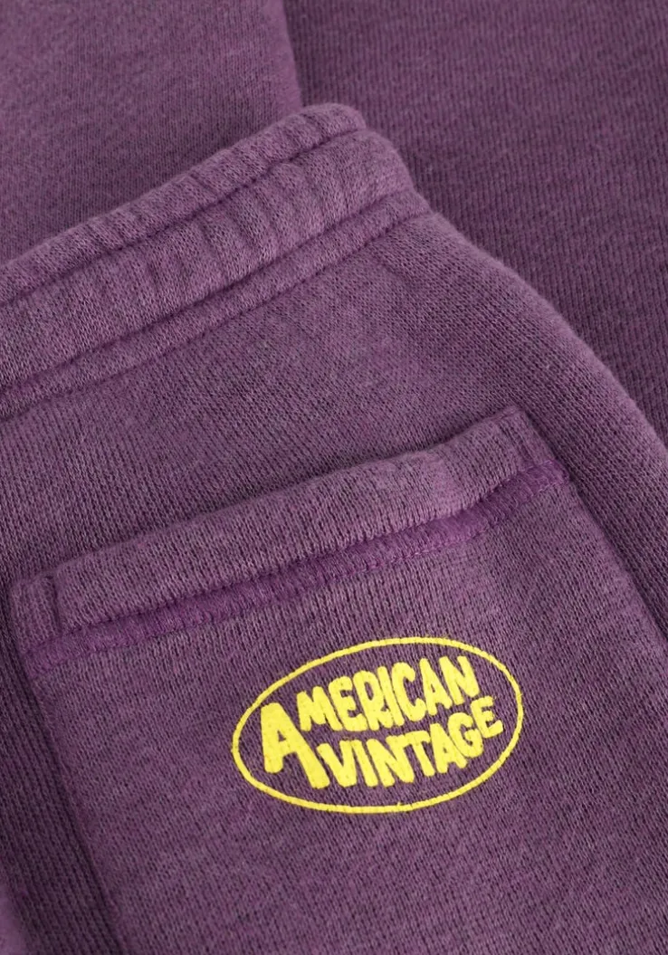 paarse american vintage joggingbroek doven 2
