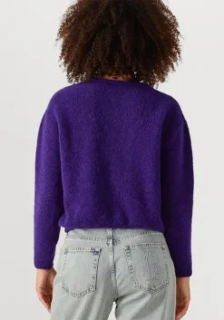 paarse american vintage vest vitow cardigan