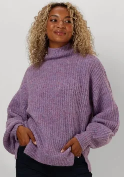 paarse another label trui daly knitted pull