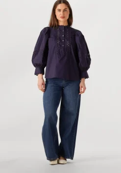 paarse antik batik blouses romie blouse