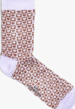 paarse becksondergaard sokken prudence funkie sock