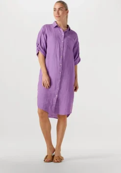 paarse bellamy midi jurk fay