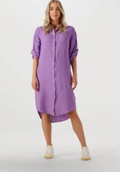 paarse bellamy midi jurk fay