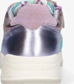 paarse braqeez lage sneakers feedhra flow