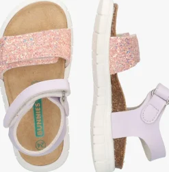paarse bunniesjr platte sandalen bregje beach
