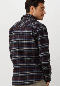 paarse butcher of blue overshirts lanton western check shirt