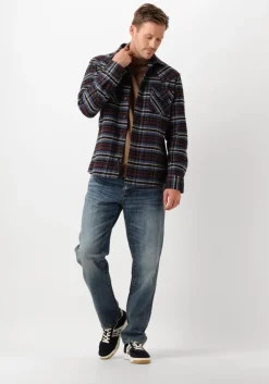 paarse butcher of blue overshirts lanton western check shirt