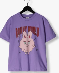 paarse call me frankie t-shirt bunnyworld t-shirt