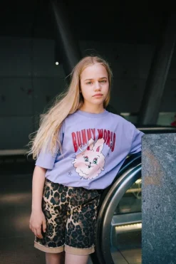 paarse call me frankie t-shirt bunnyworld t-shirt