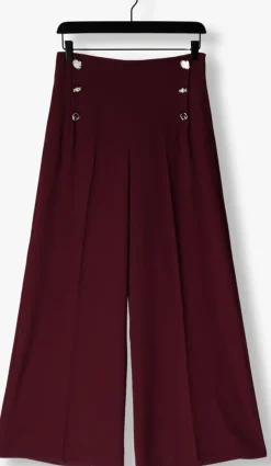paarse caroline biss wijde broek 4573