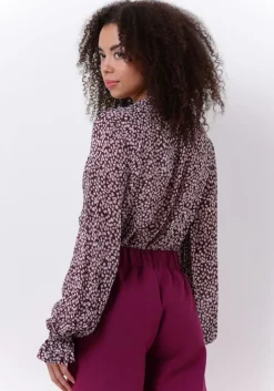 paarse catwalk junkie blouses bl dawn flowers