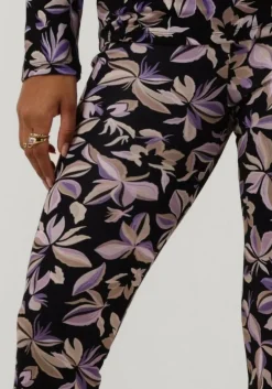 paarse catwalk junkie flared broek tr slow dance